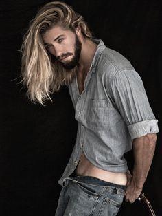 男人长发发型