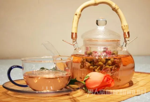 养颜玫瑰花茶