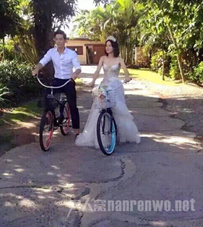 刘翔吴莎结婚照