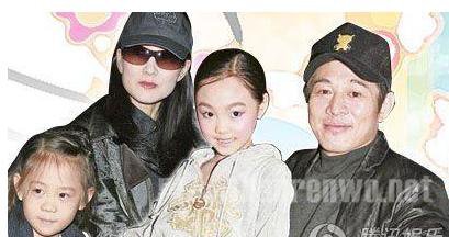 李连杰利智的两个女儿