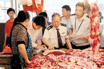 深圳查获私宰猪肉2.6万斤