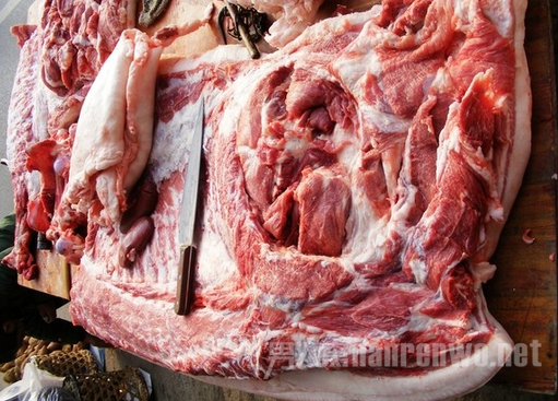 私宰猪肉