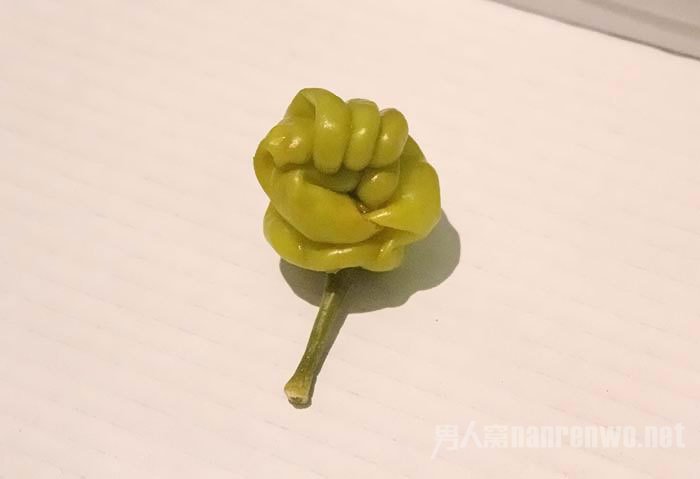 长得像拳头的辣椒。