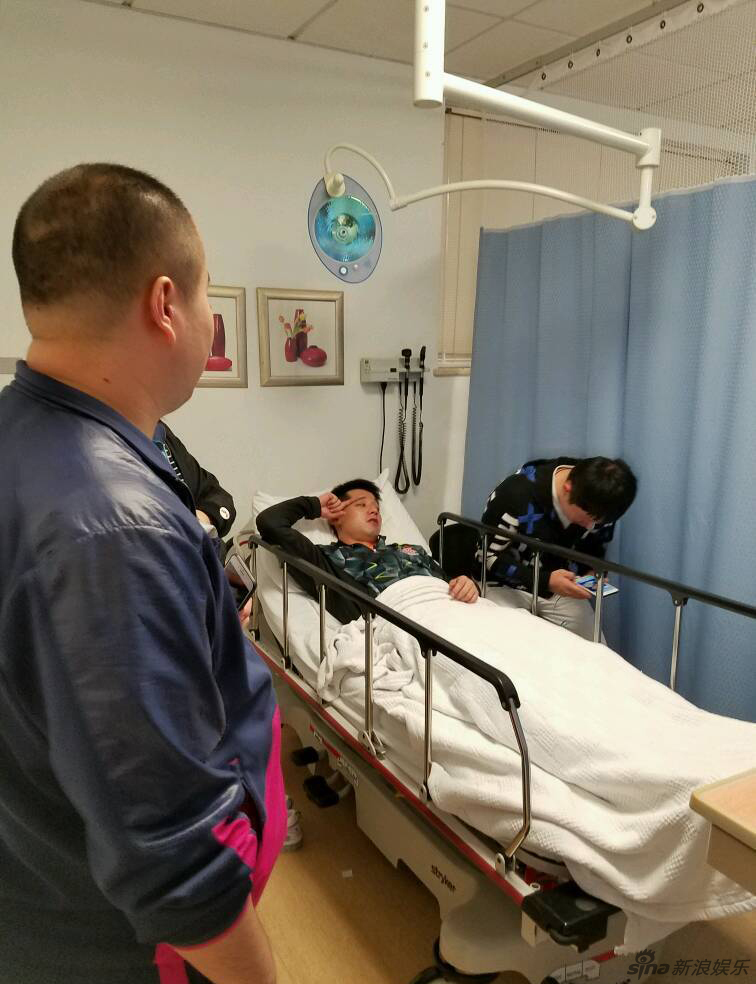 张继科高烧