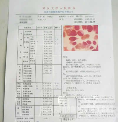 白血病病历