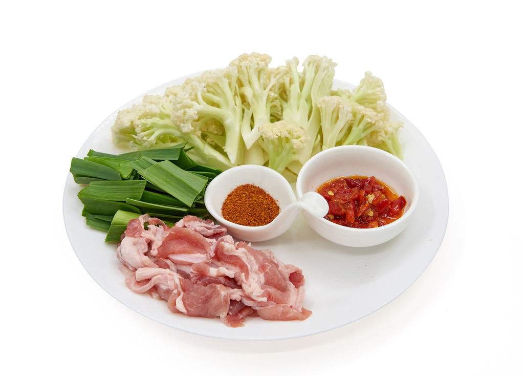 干锅花菜的做法