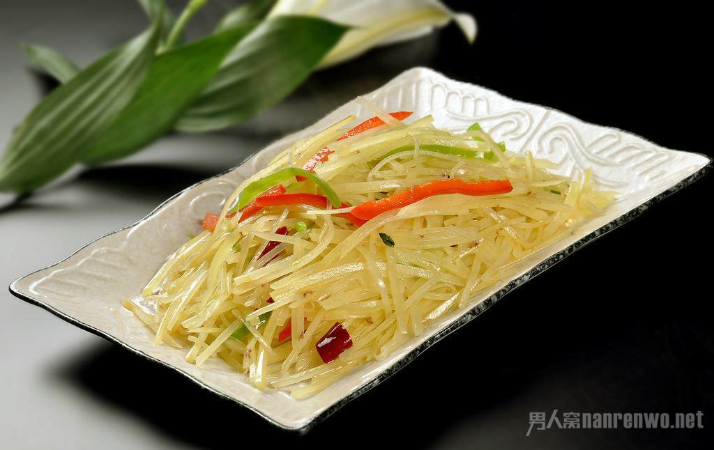 酸辣土豆丝的做法