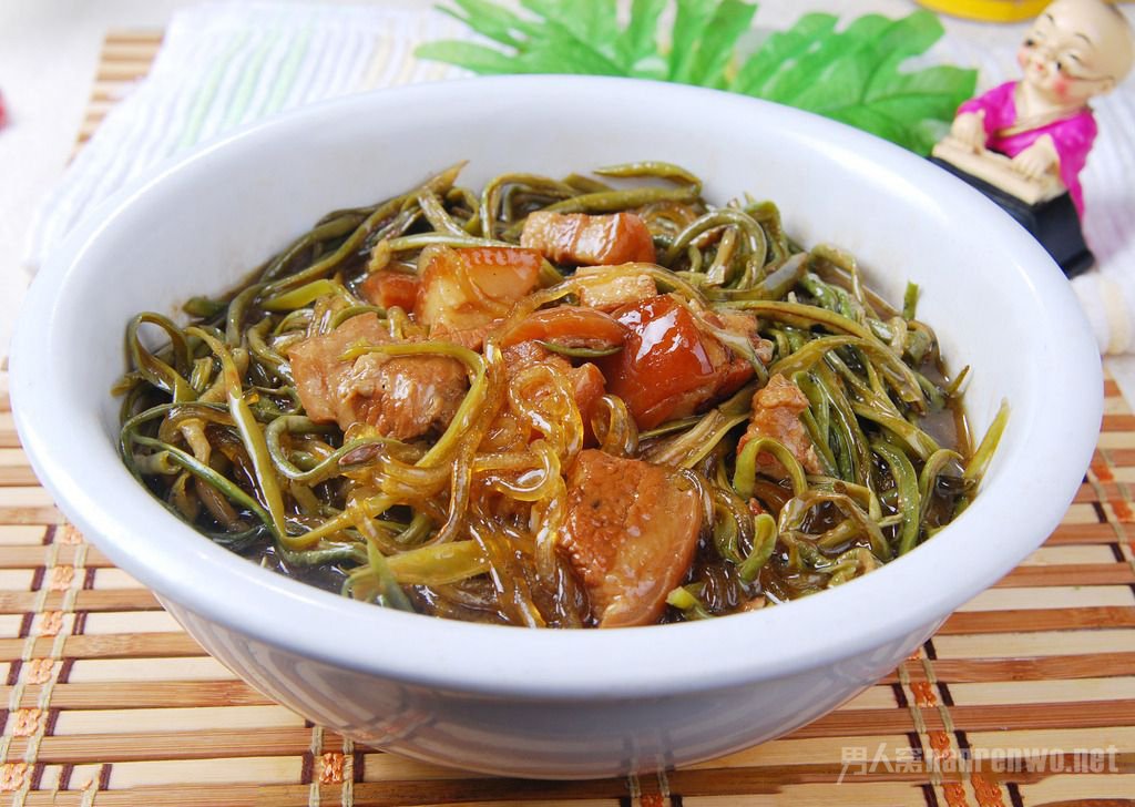 五花肉炖粉条的做法