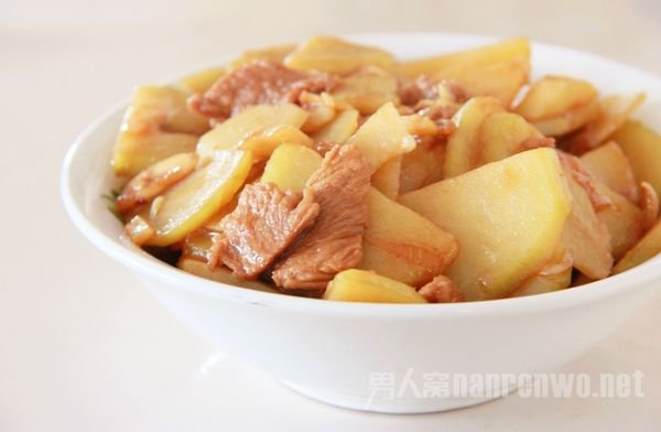 肉炒土豆片的做法