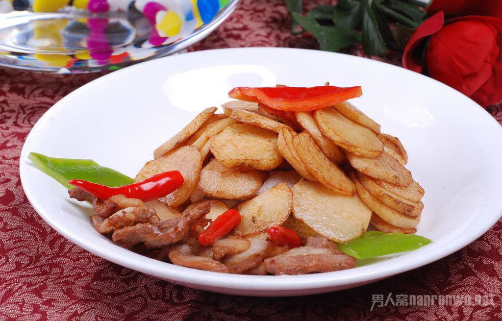 肉炒土豆片