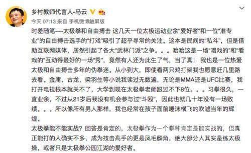 马云力挺太极拳