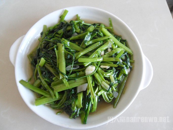 蒜香空心菜的做法