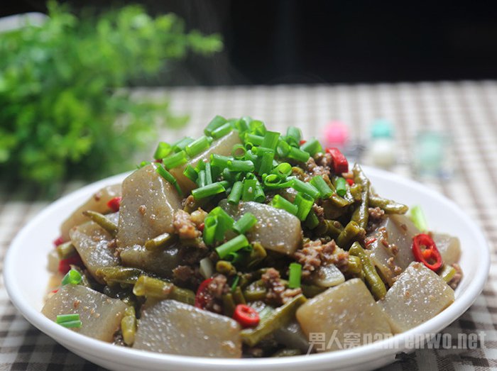 魔芋酸豆角