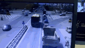 大货车事故