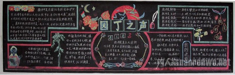 教师节黑板报精选