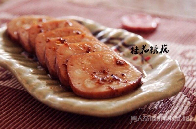 桂花糖藕的做法