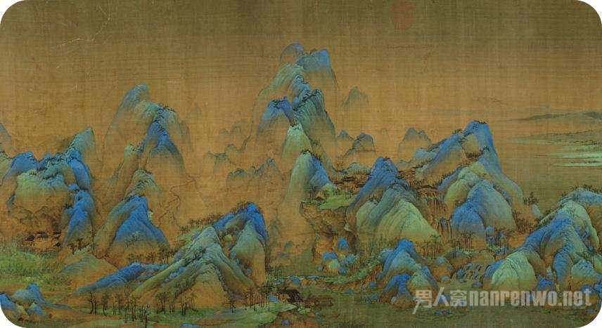 千里江山图(局部)