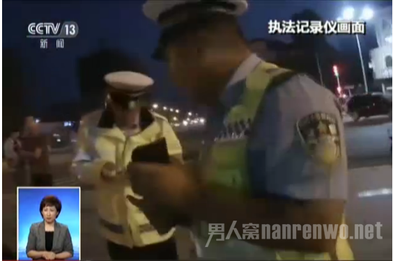 执法记录仪画面