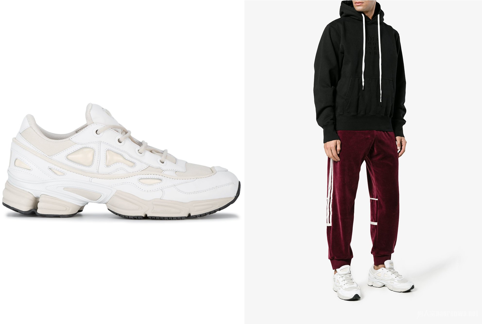 ADIDAS BY RAF SIMONS Ozweego III运动鞋
