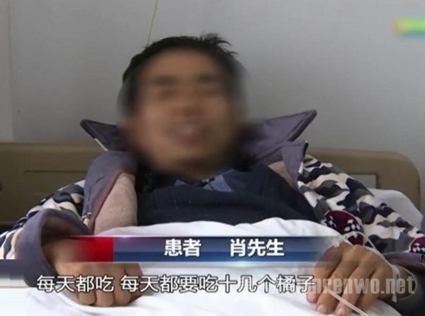 男子吃20斤橘