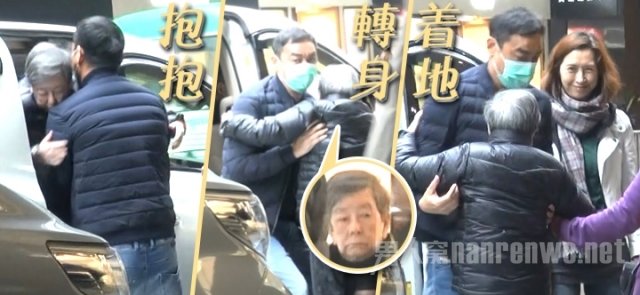 刘青云带父母去医院