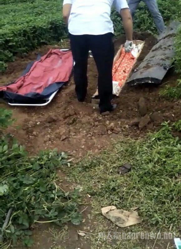 已埋葬的棺木被取出