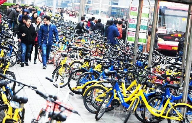 共享单车“泛滥成灾”