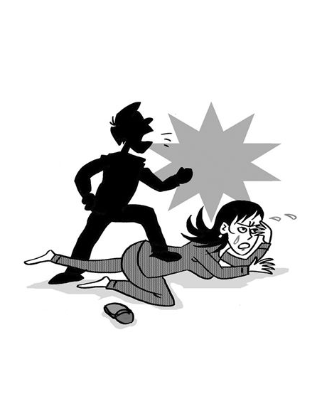 拒绝家暴漫画