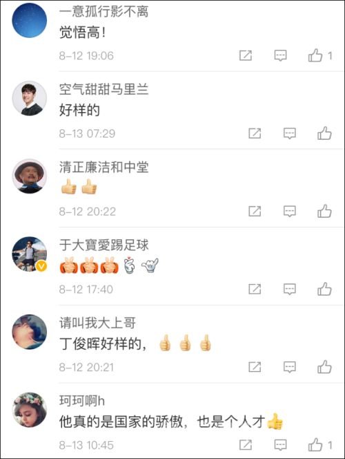网友点赞丁俊晖