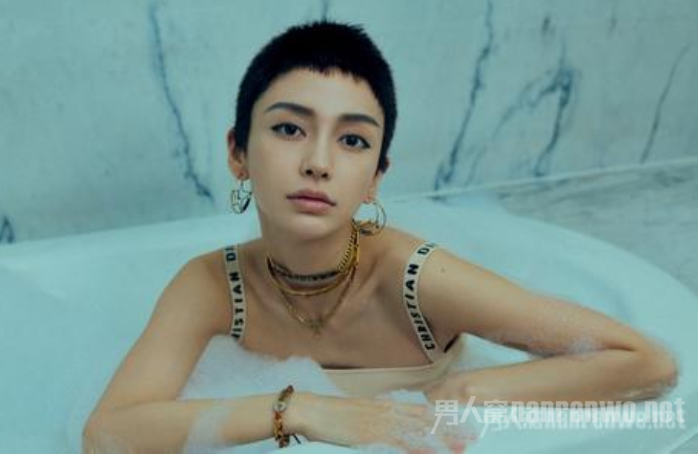 杨颖寸头​