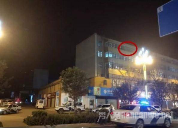 两幼童被推坠亡案发地点