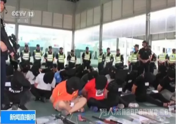 涉黑犯罪团伙被抓获