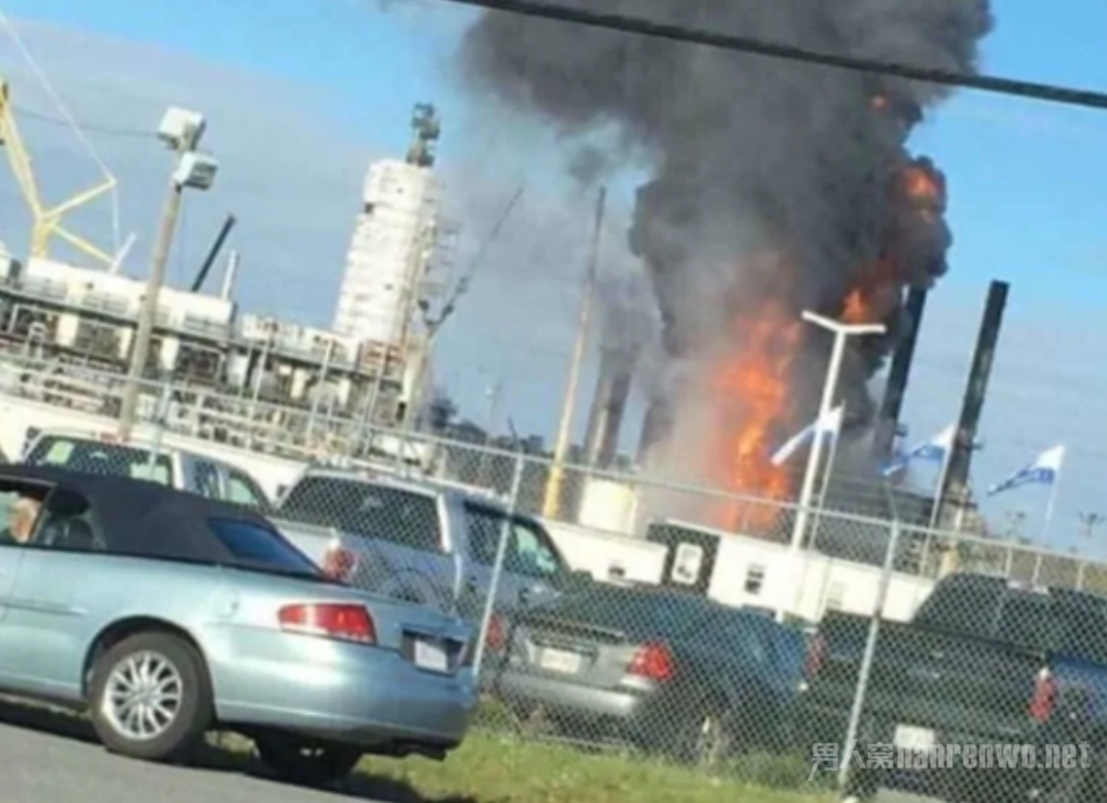 加拿大炼油厂爆炸