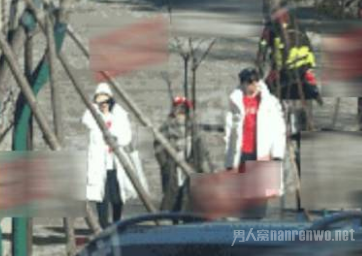 张俪与神秘男子