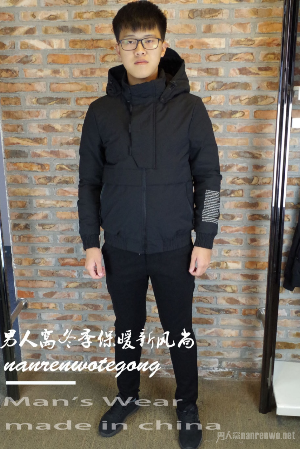 2018秋冬魔斗士保暖新款百搭棉衣