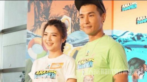 陈展鹏与港姐单文柔结婚