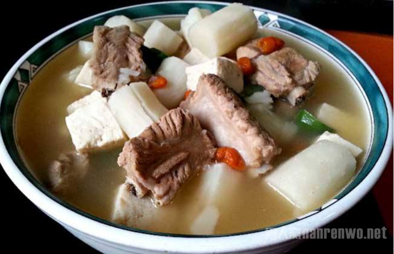 清除油腻的食物