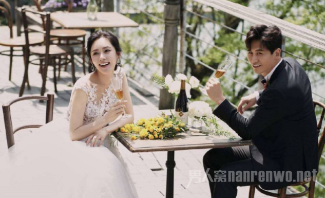 秋瓷炫婚纱照