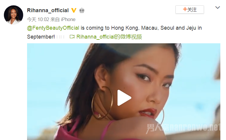 王菊Rihanna广告