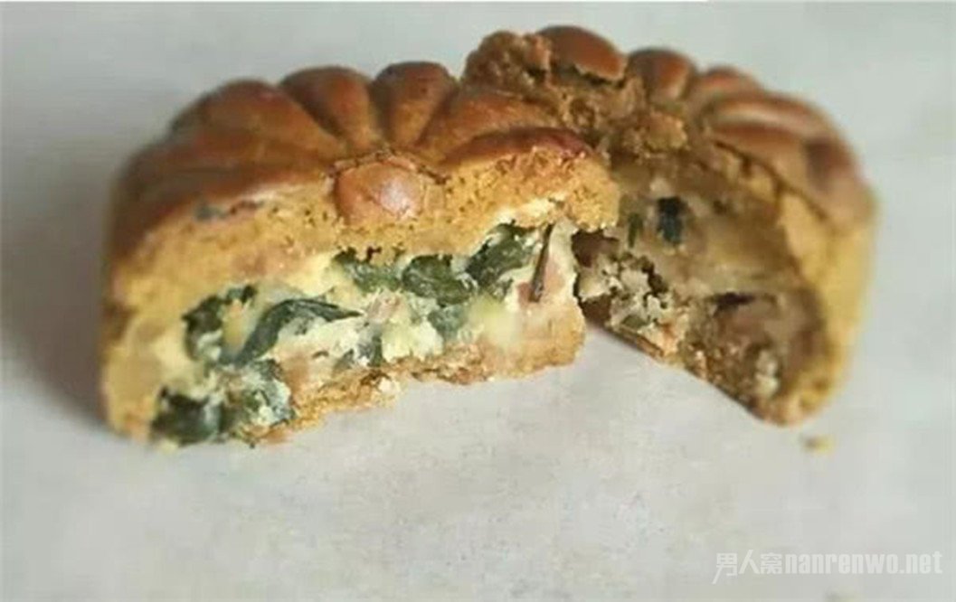 韭菜鸡蛋月饼