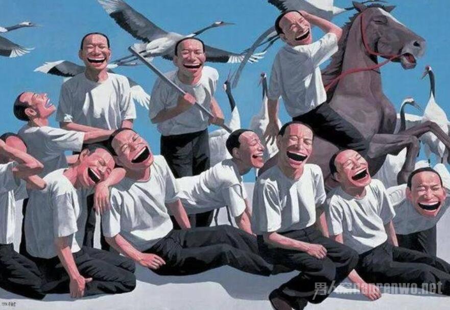 岳敏君作品