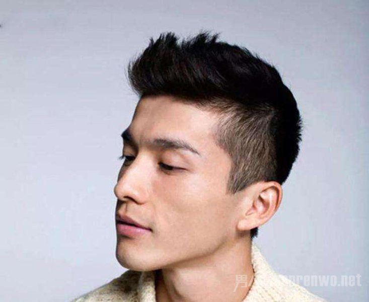 男生头发扁塌适合什么发型