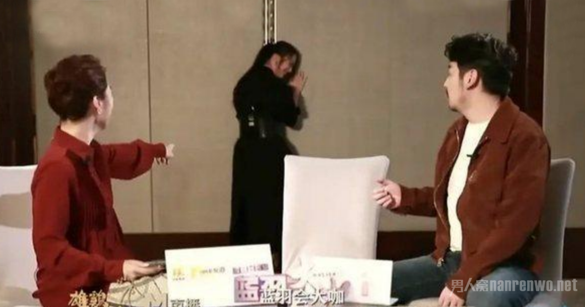 汤唯和雷佳音共同接受采访