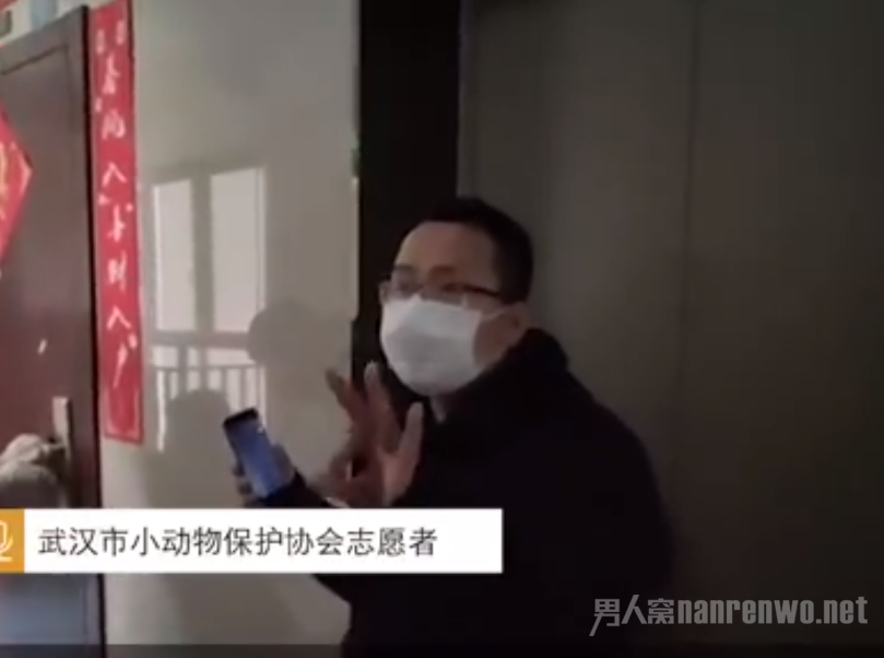武汉就有宠物救援队以帮助那些回乡过年的人员