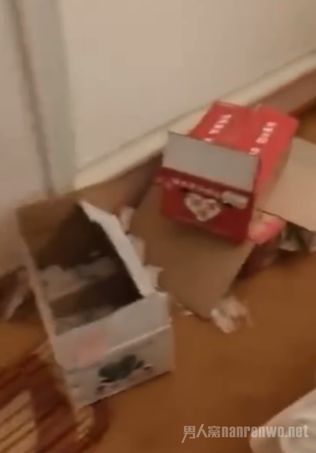 隔离者退房后房间满地垃圾